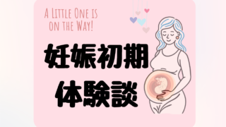 【妊娠初期】妊娠発覚~12週(4か月)の症状と起こったこと